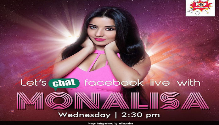 Facebook live with actress monalisa