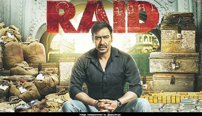 Ajay devgan new movie raid trailer out