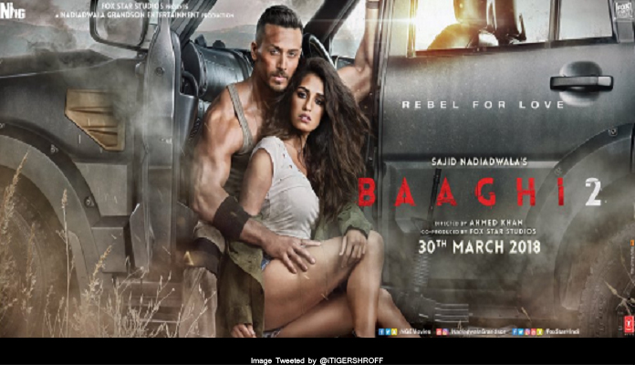 Baaghi 2 second look out by TIGER SHROFF