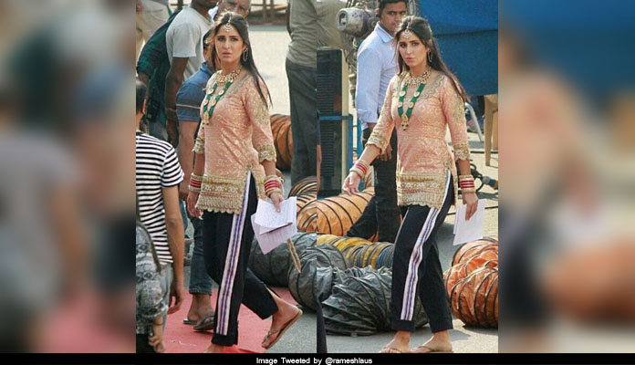 Katrina kaif zero the film shooting mumbai filmcity